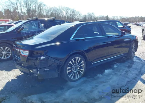 2017 Lincoln Continental Reserve from USA, damaged, VIN 1LN6L9RP9H5614349